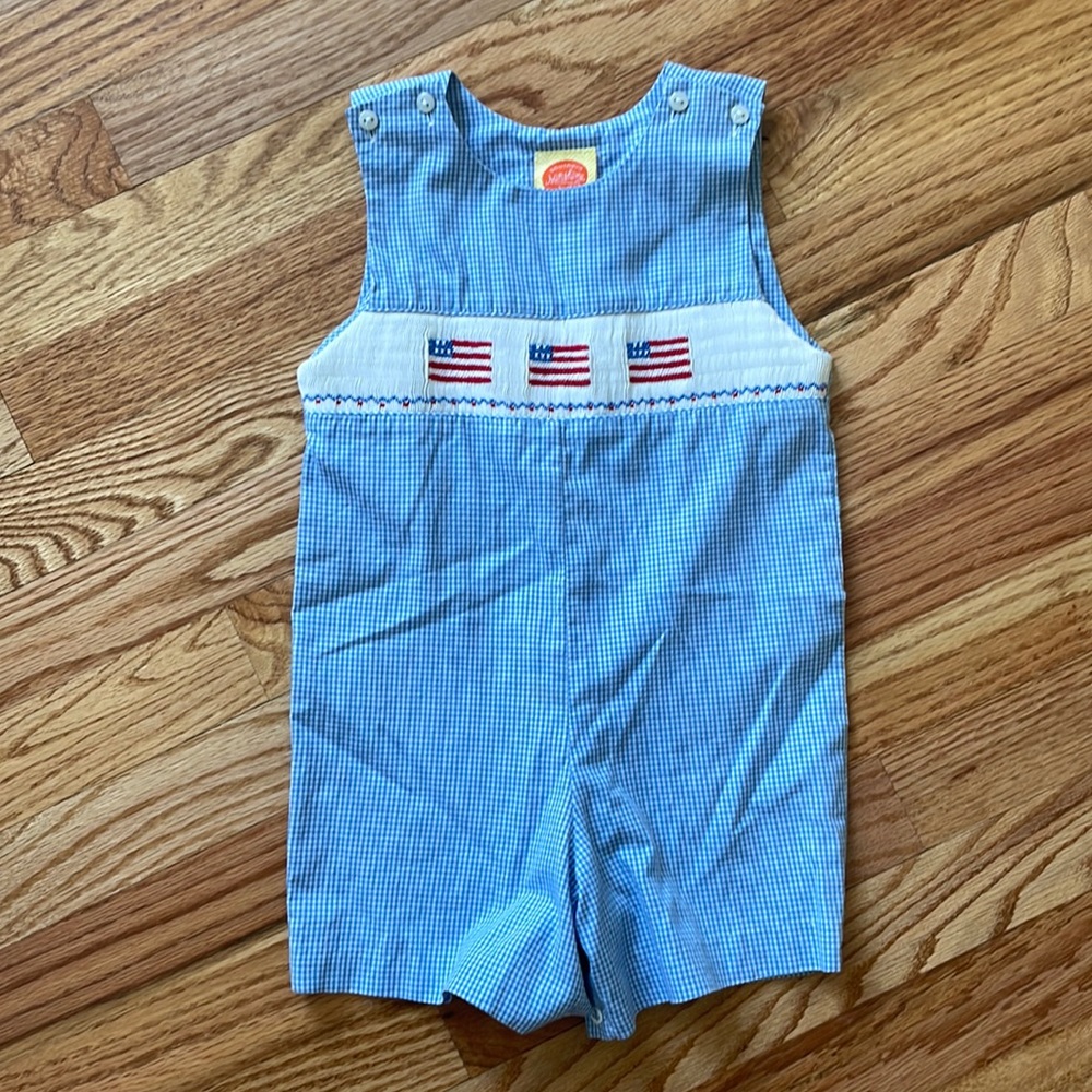 Southern Sunshine Kids Flag Jon Jon, size: 24 months
